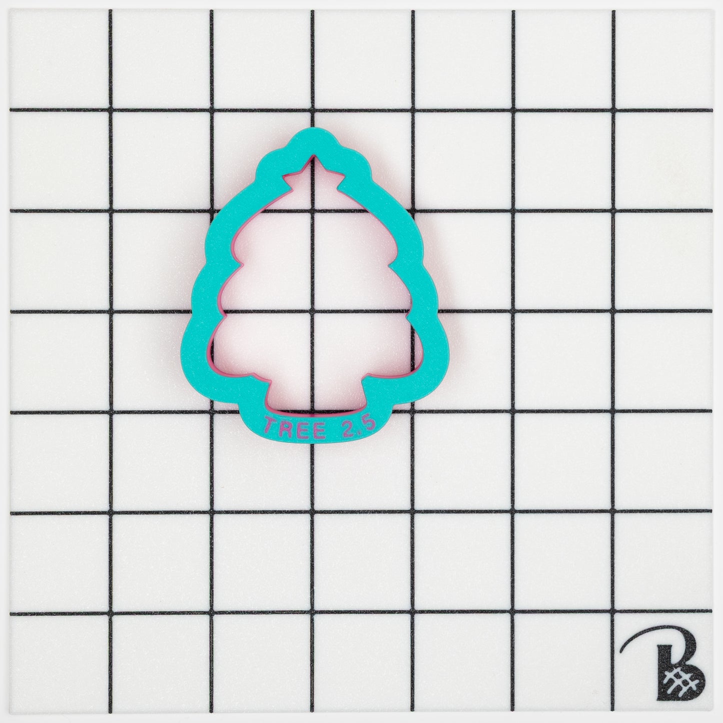 Chunky Christmas Tree with Star Cookie Cutter