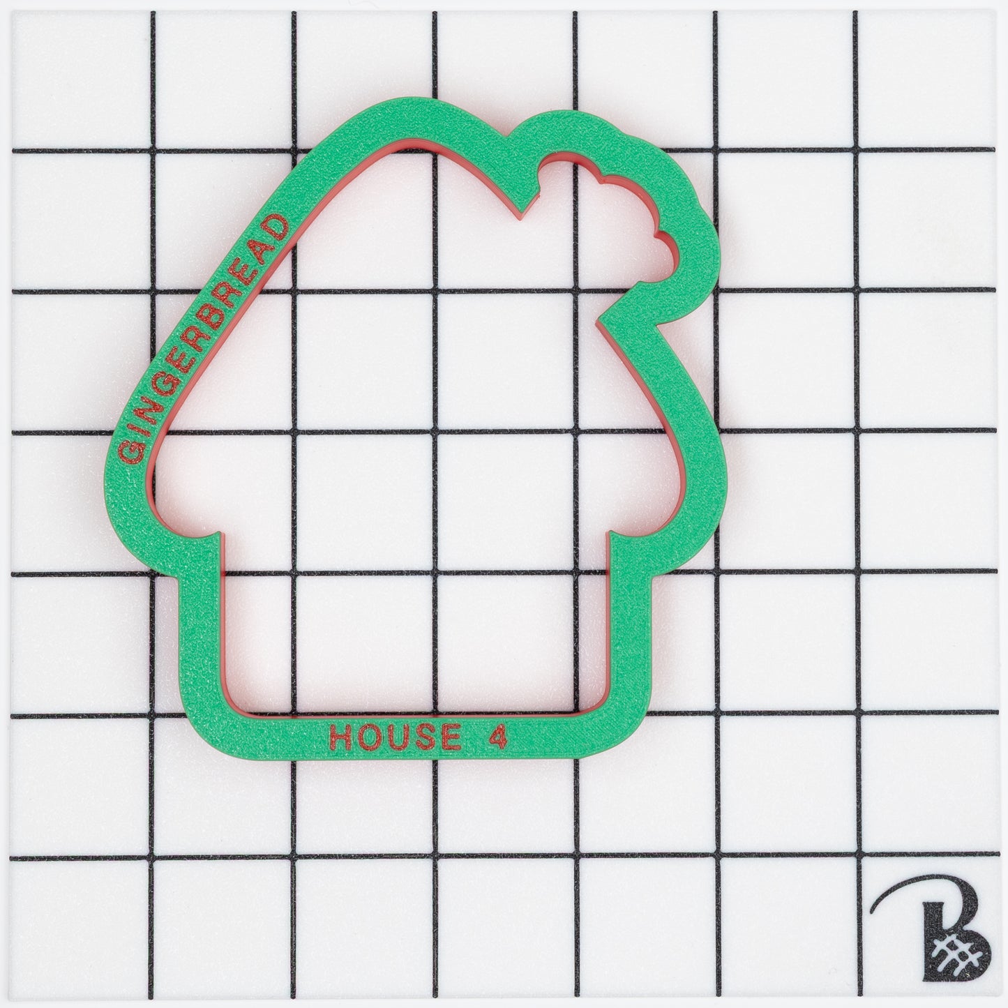Chunky Gingerbread House Cookie Cutter