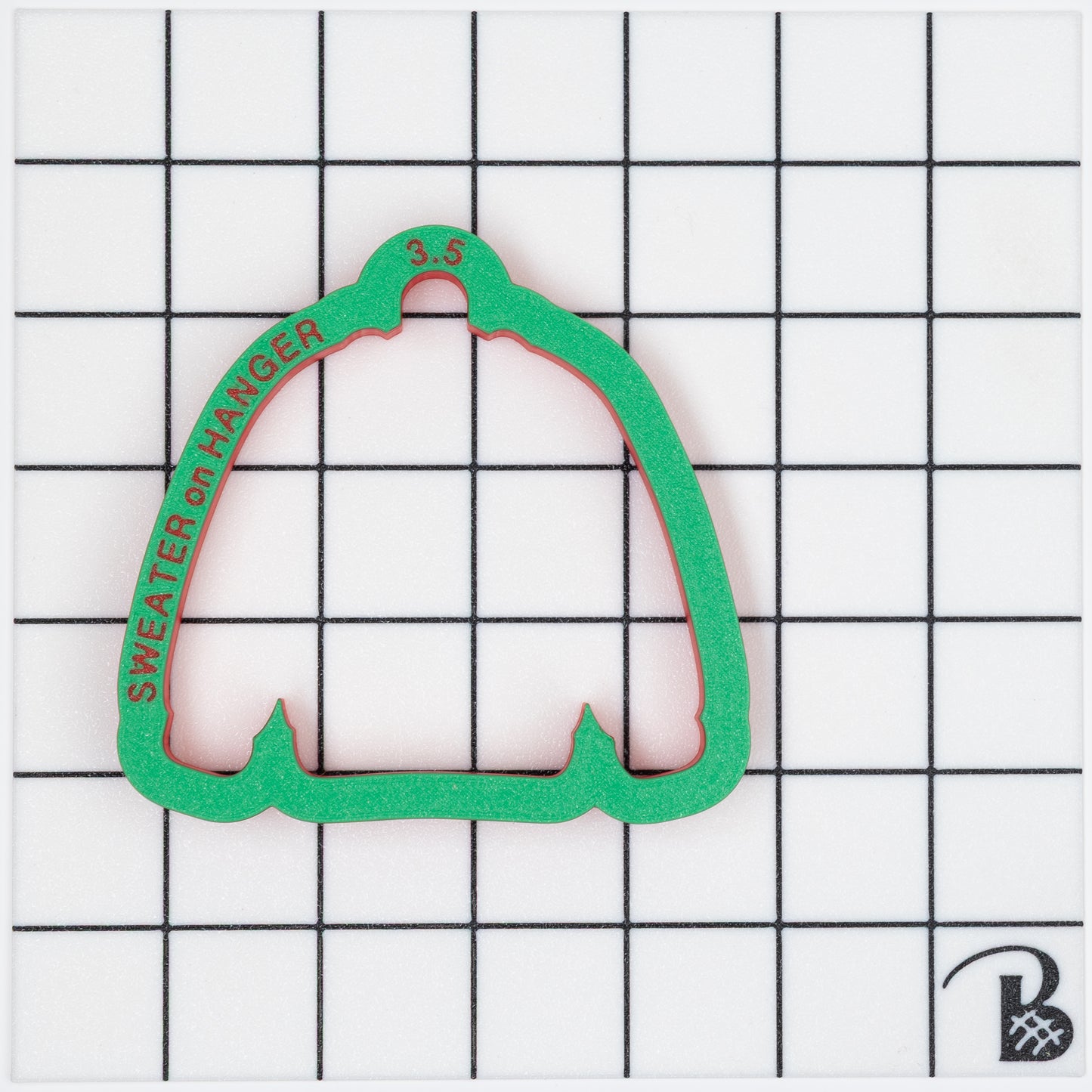 Sweater on Hanger Cookie Cutter | Ugly Sweater