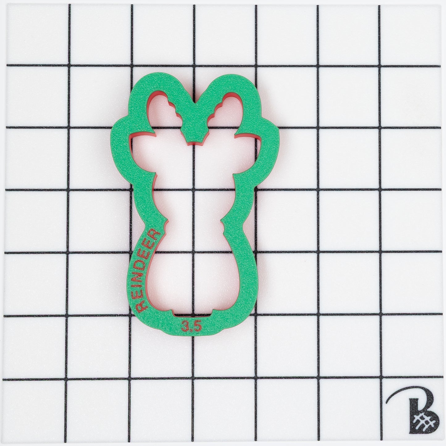 Reindeer (sitting- front view) Cookie Cutter