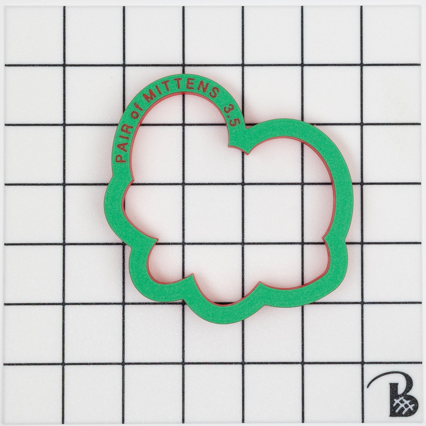 Pair of Mittens Cookie Cutter