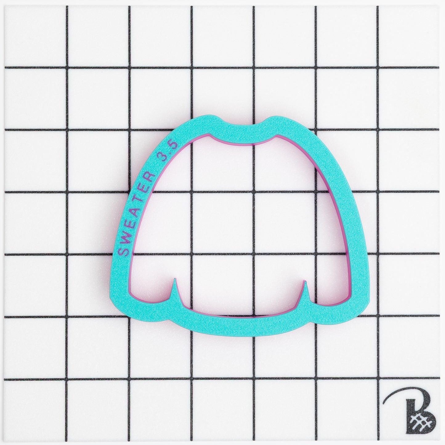 Sweater Cookie Cutter | Ugly Sweater Cookie cutter | Long Sleeve Shirt/Sweater Cookie Cutter