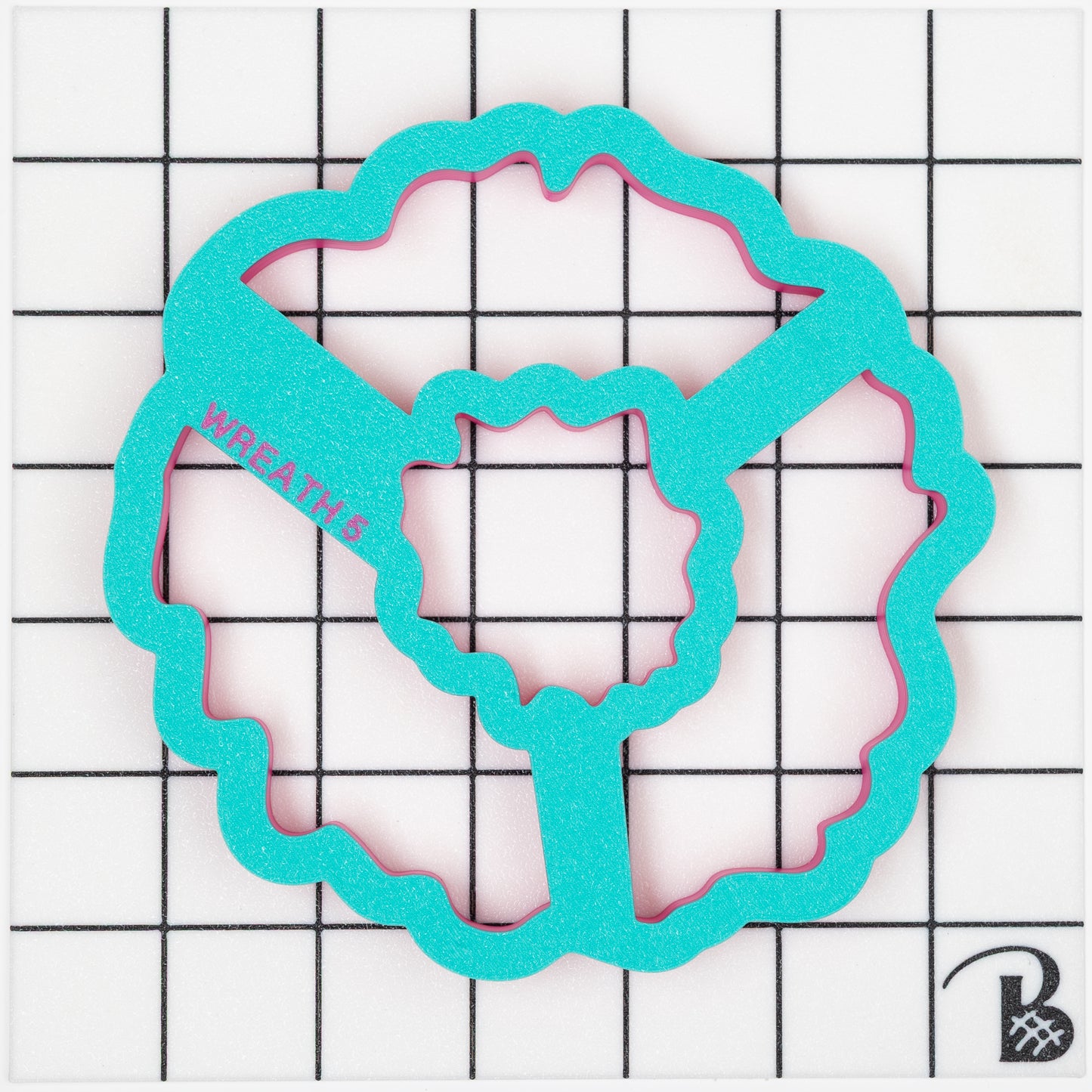 Wreath Cookie Cutter (with or without center cut out)