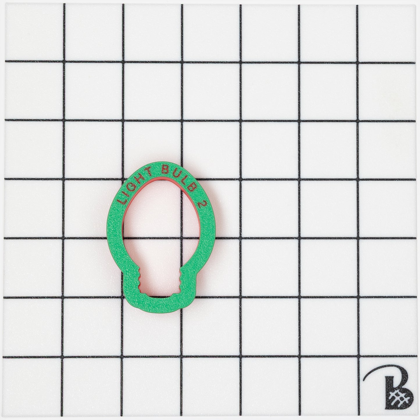 Christmas Light Bulb Cookie Cutter