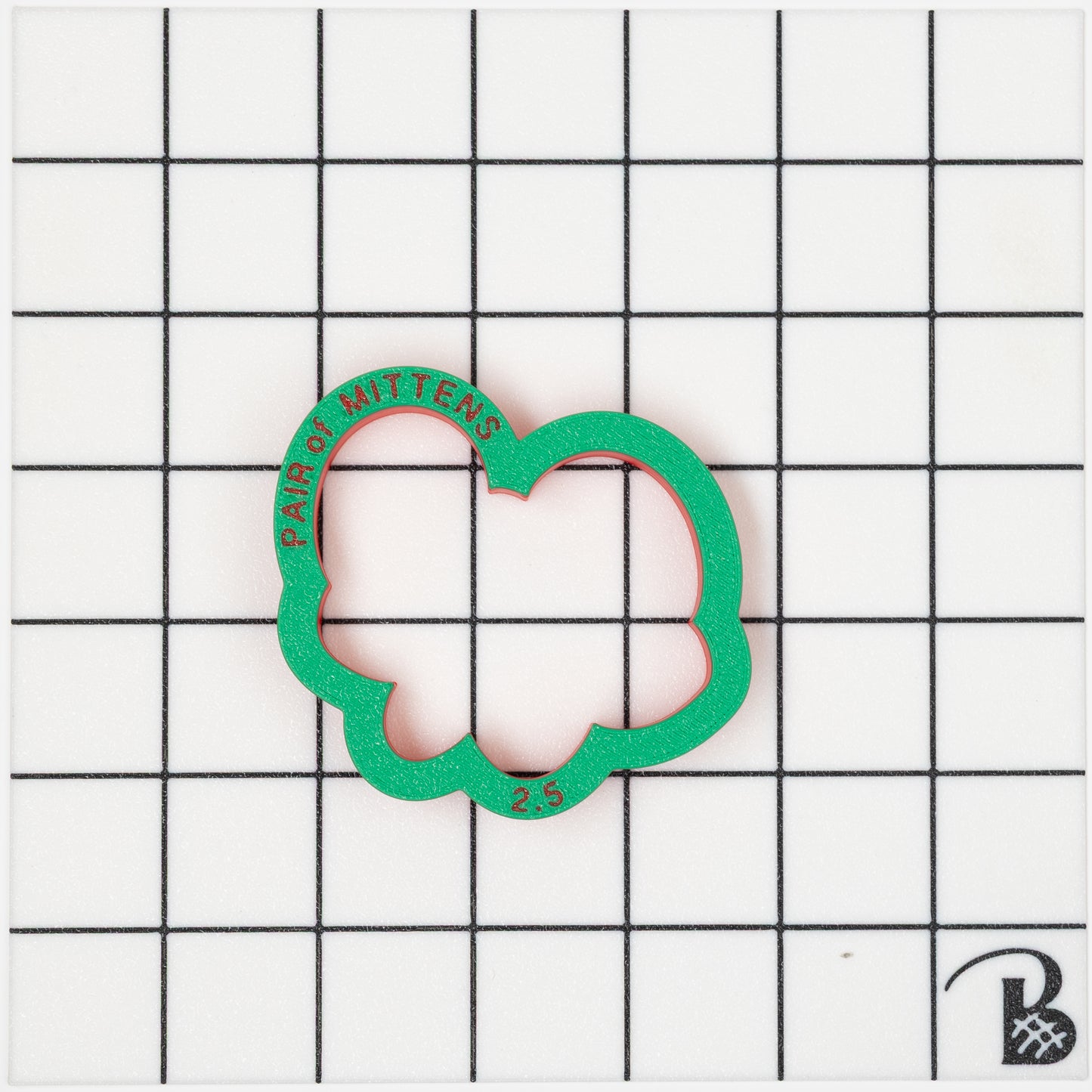Pair of Mittens Cookie Cutter