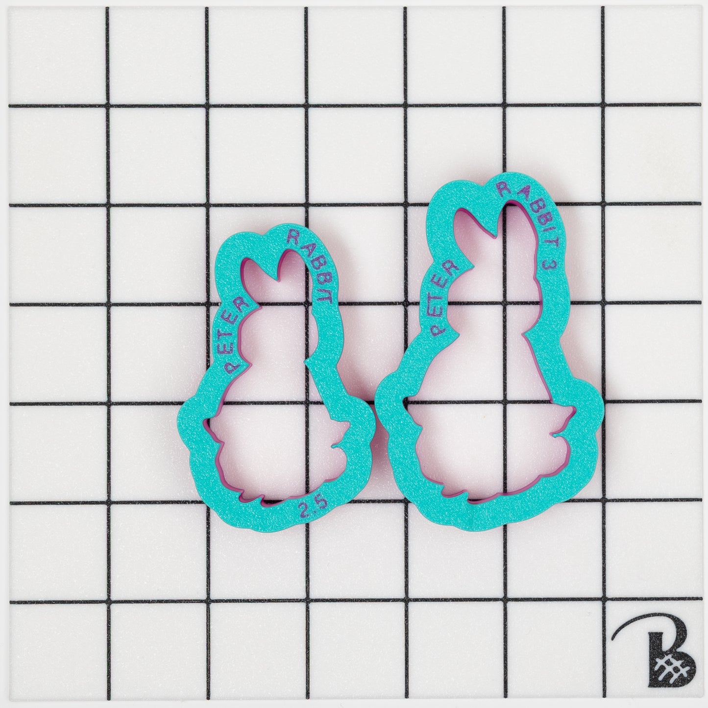 Peter Rabbit Cookie Cutter | Bunny Cookie Cutter (recommend sizing up)