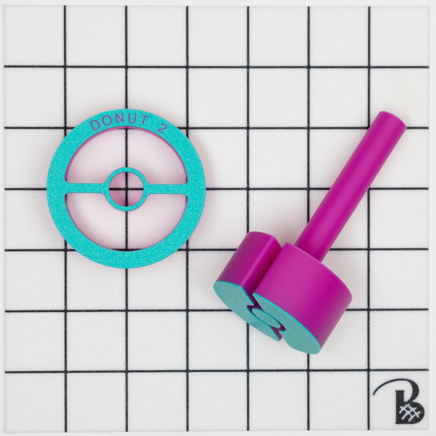 Donut Cutter and Plunger for Easy Removal (Multiple Size Options)