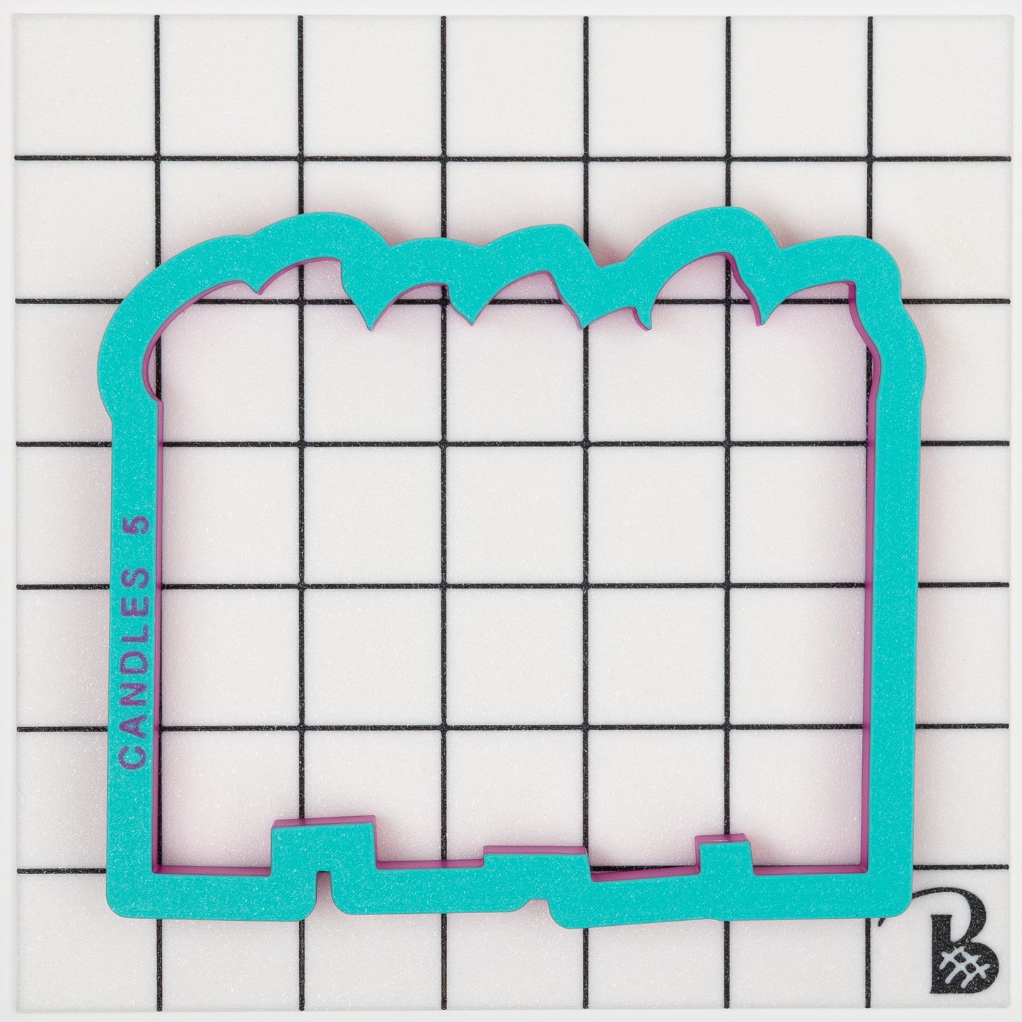 Birthday Candles Cookie Cutter