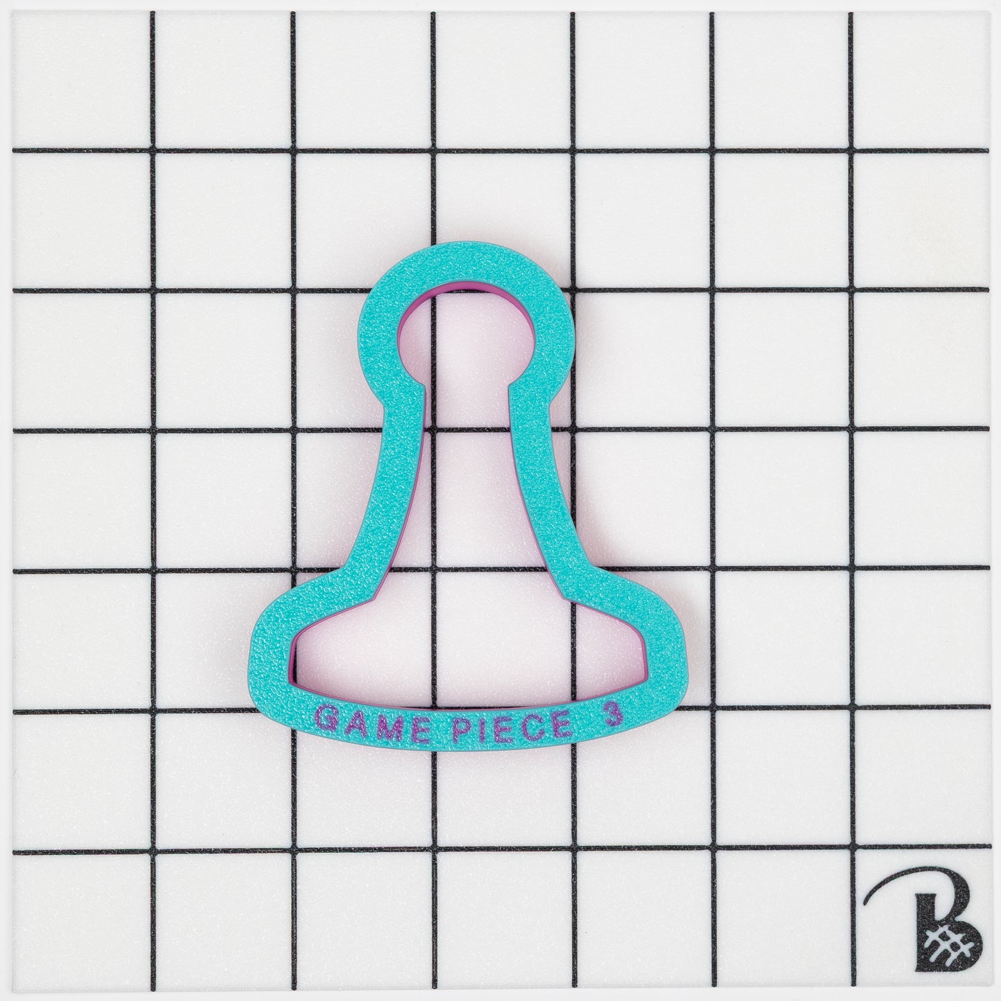 Game Piece Cookie Cutter (may want to size up)