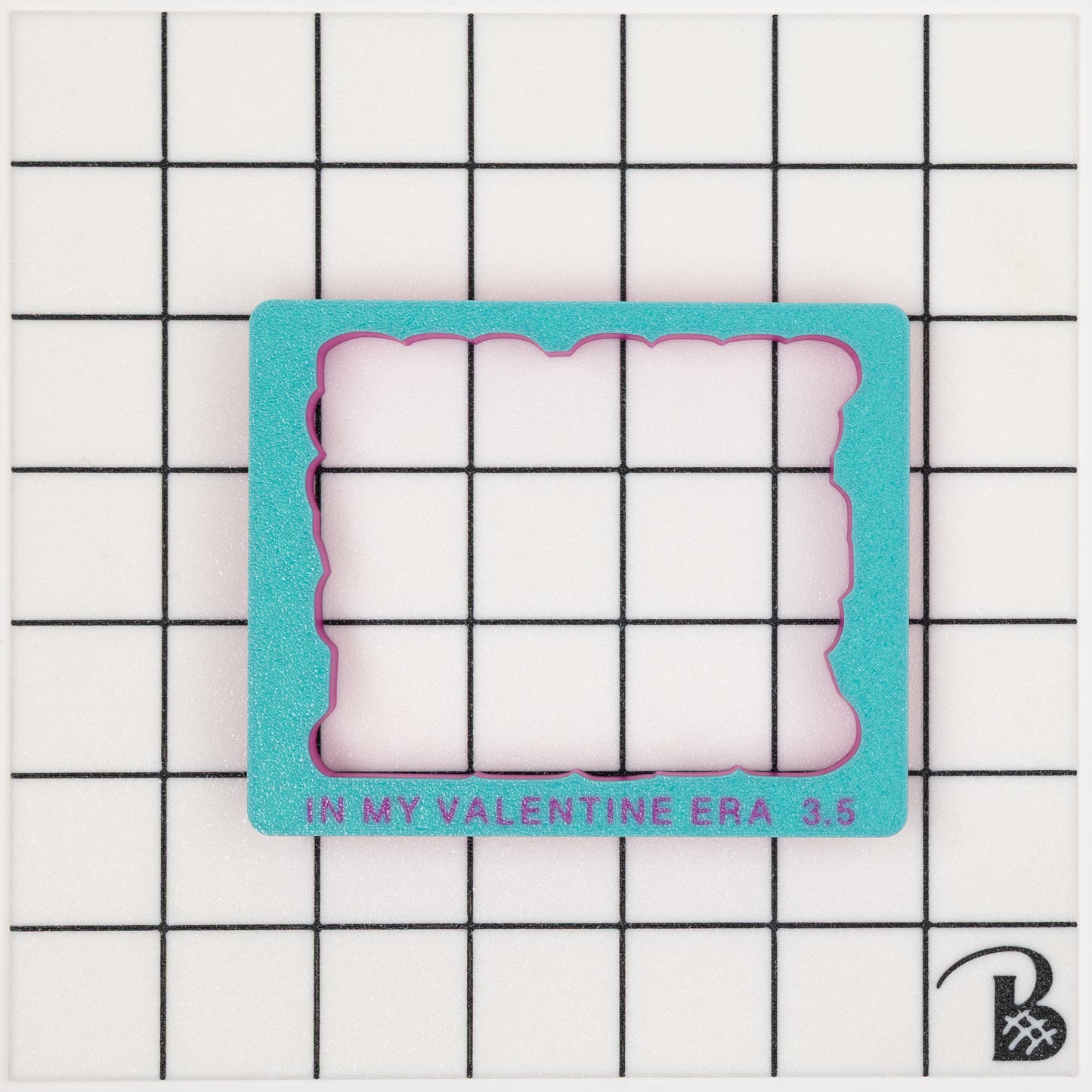 'In My Valentine Era' Text Cookie Cutter (optional Stencil)