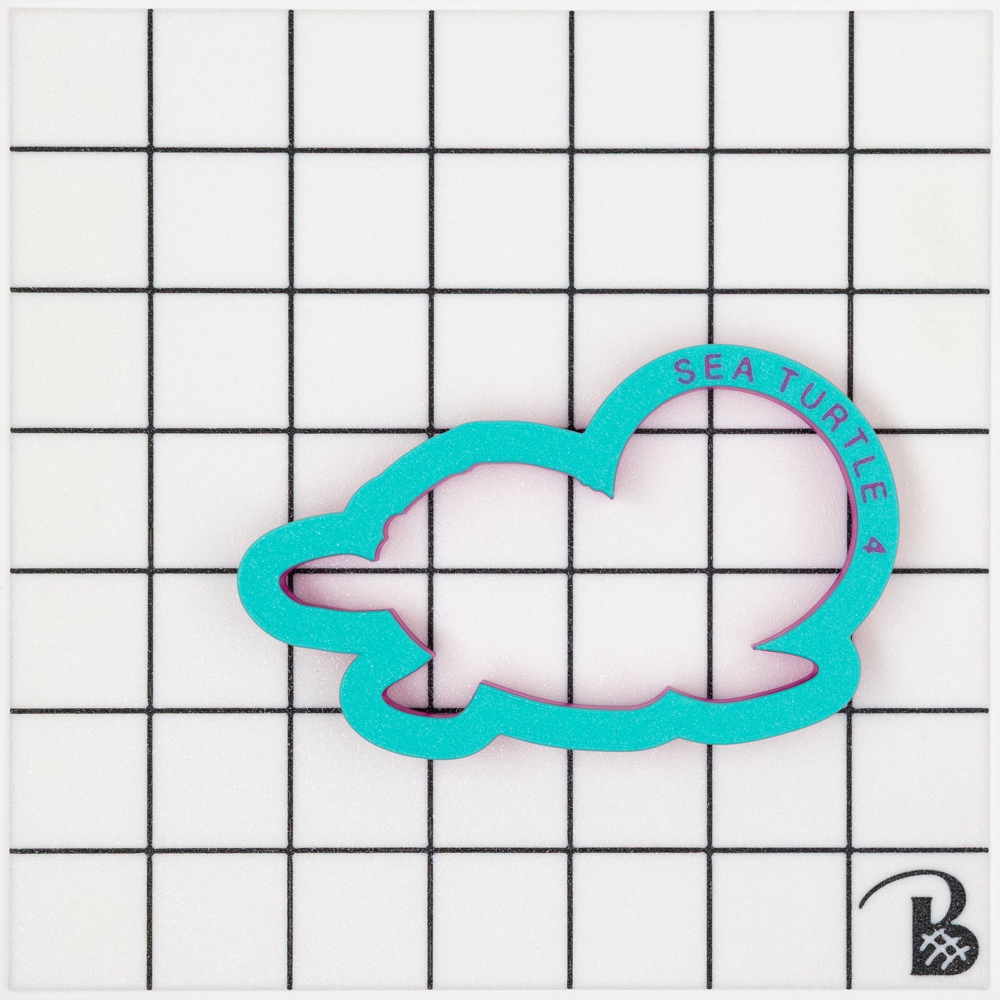 Sea Turtle (Side View) Cookie Cutter