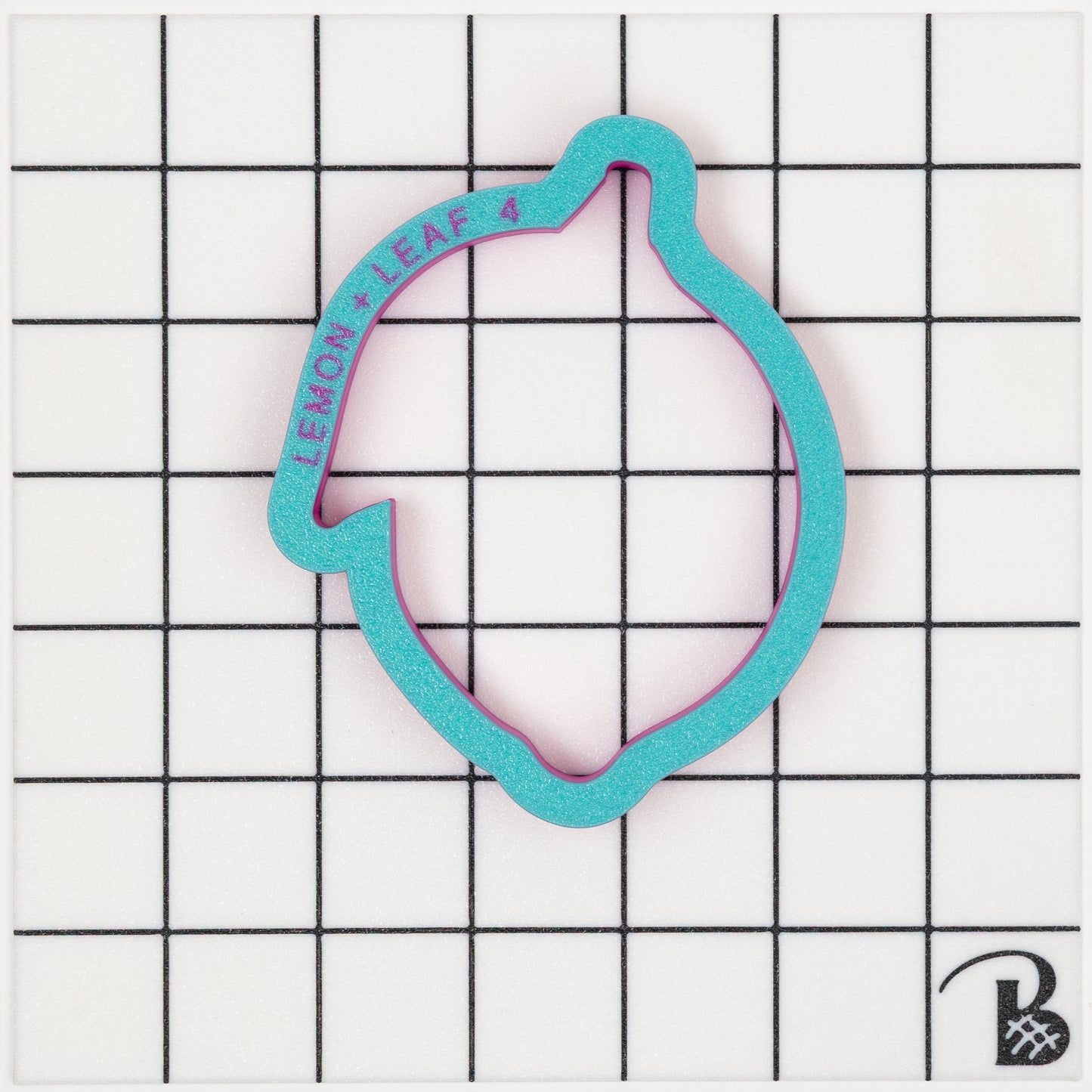 Lemon with Leaf Cookie Cutter