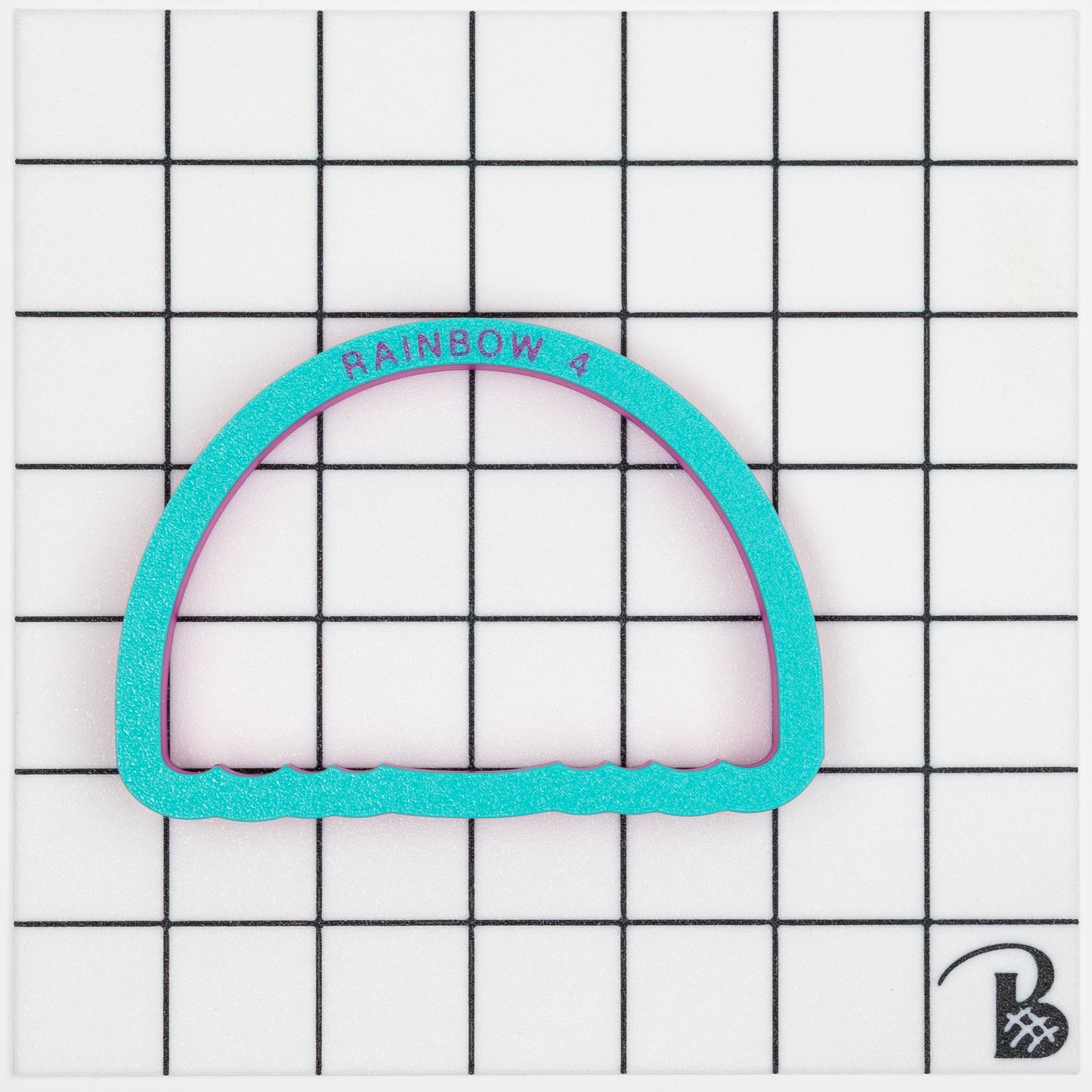 Rainbow Arch with Hearts Cookie Cutter