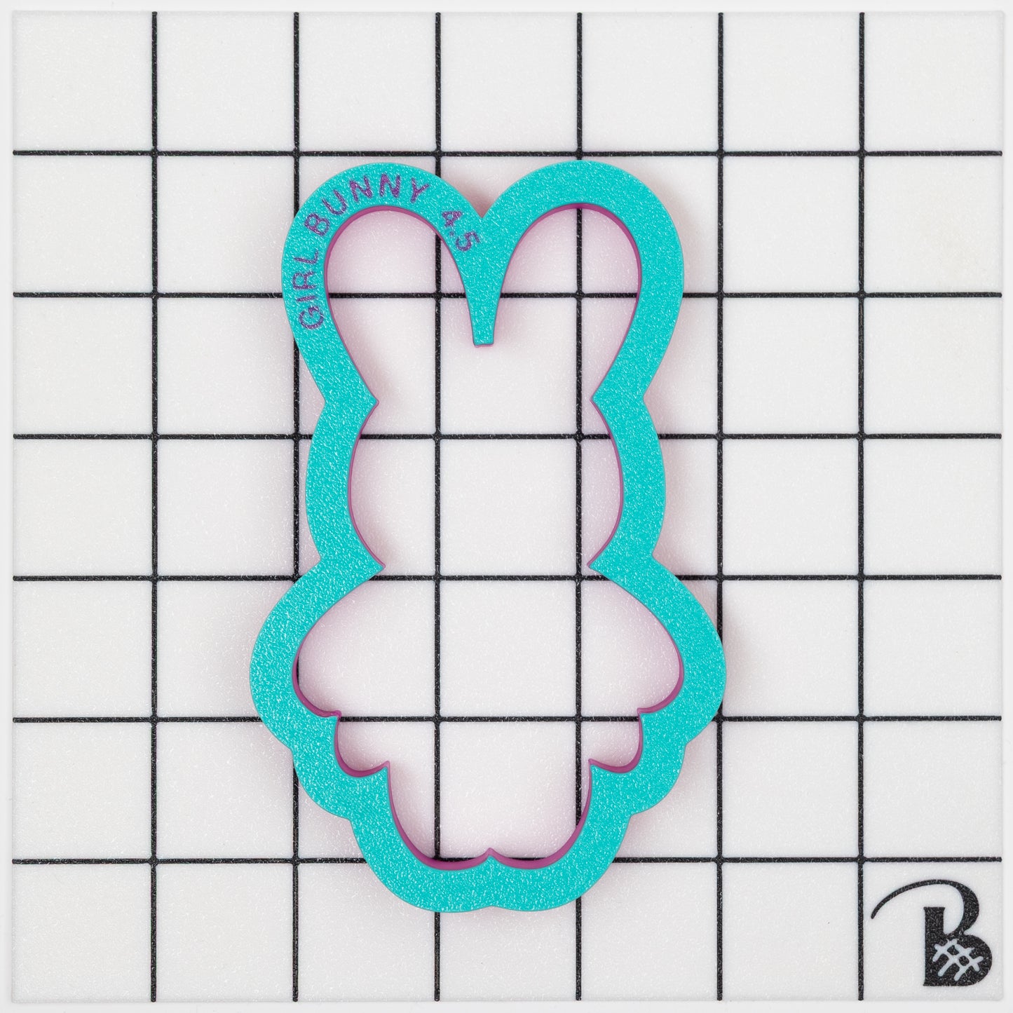 Girl Bunny in Dress Cookie Cutter