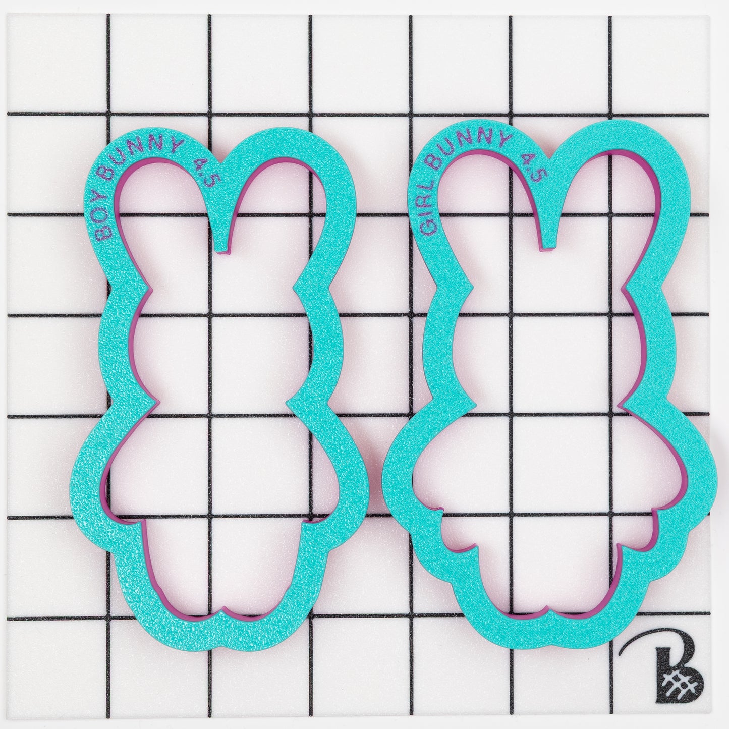 Easter Bunny Couple (Set of 2) Cookie Cutters