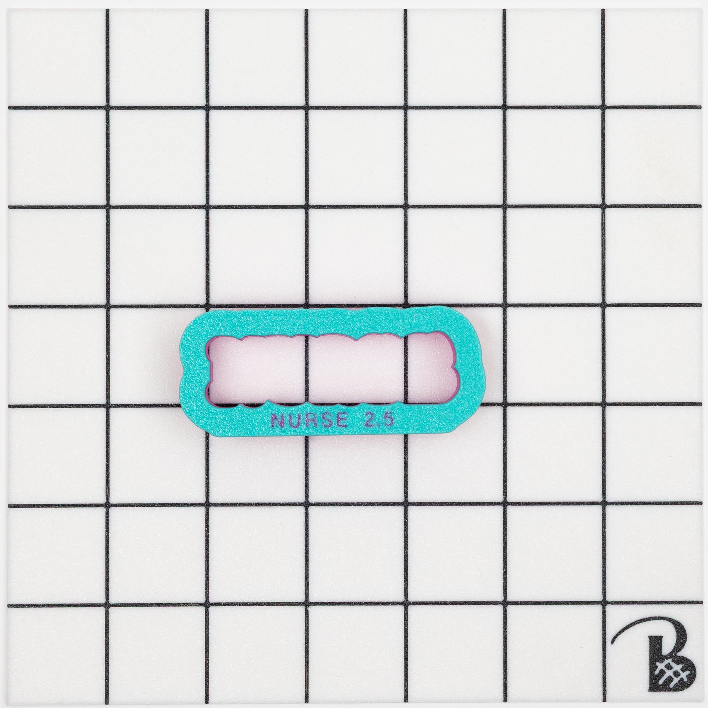 Nurse Text Cookie Cutter (optional stencil) (recommend sizing UP)