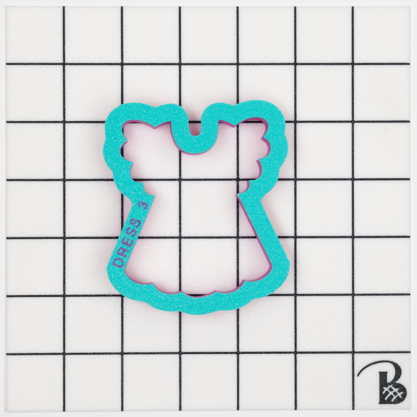 Ruffled Dress Cookie Cutter