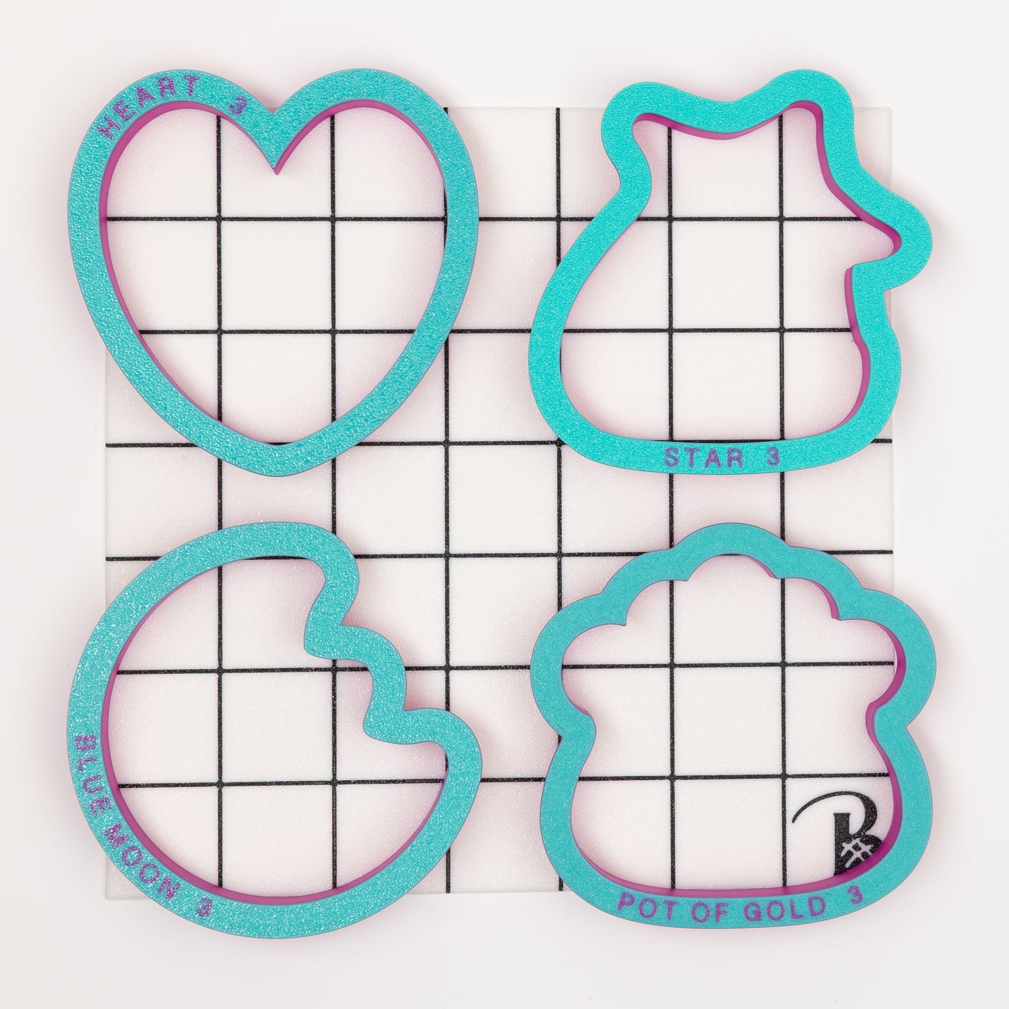 Marshmallow Shapes Set of 8 Cookie Cutters