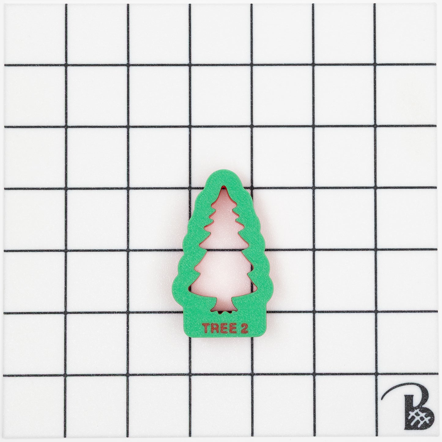 Realistic Pine Tree Cookie Cutter (recommend sizing up)