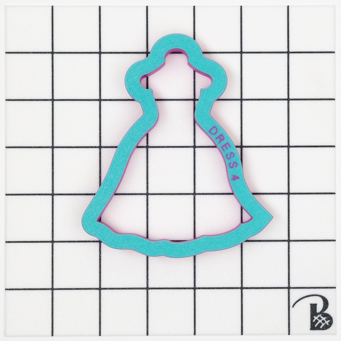 Wedding Dress on Hanger Cookie Cutter