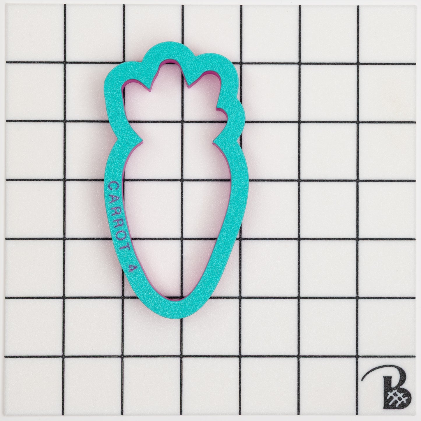 Cartoon Carrot Cookie Cutter