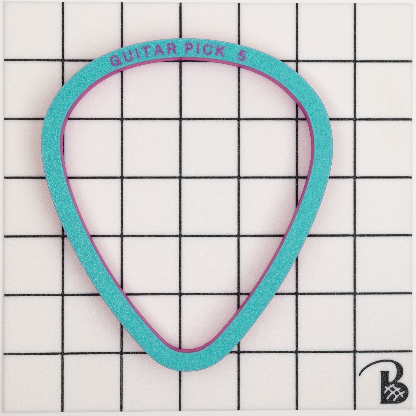 Guitar Pick Cookie Cutter (may want to size down)