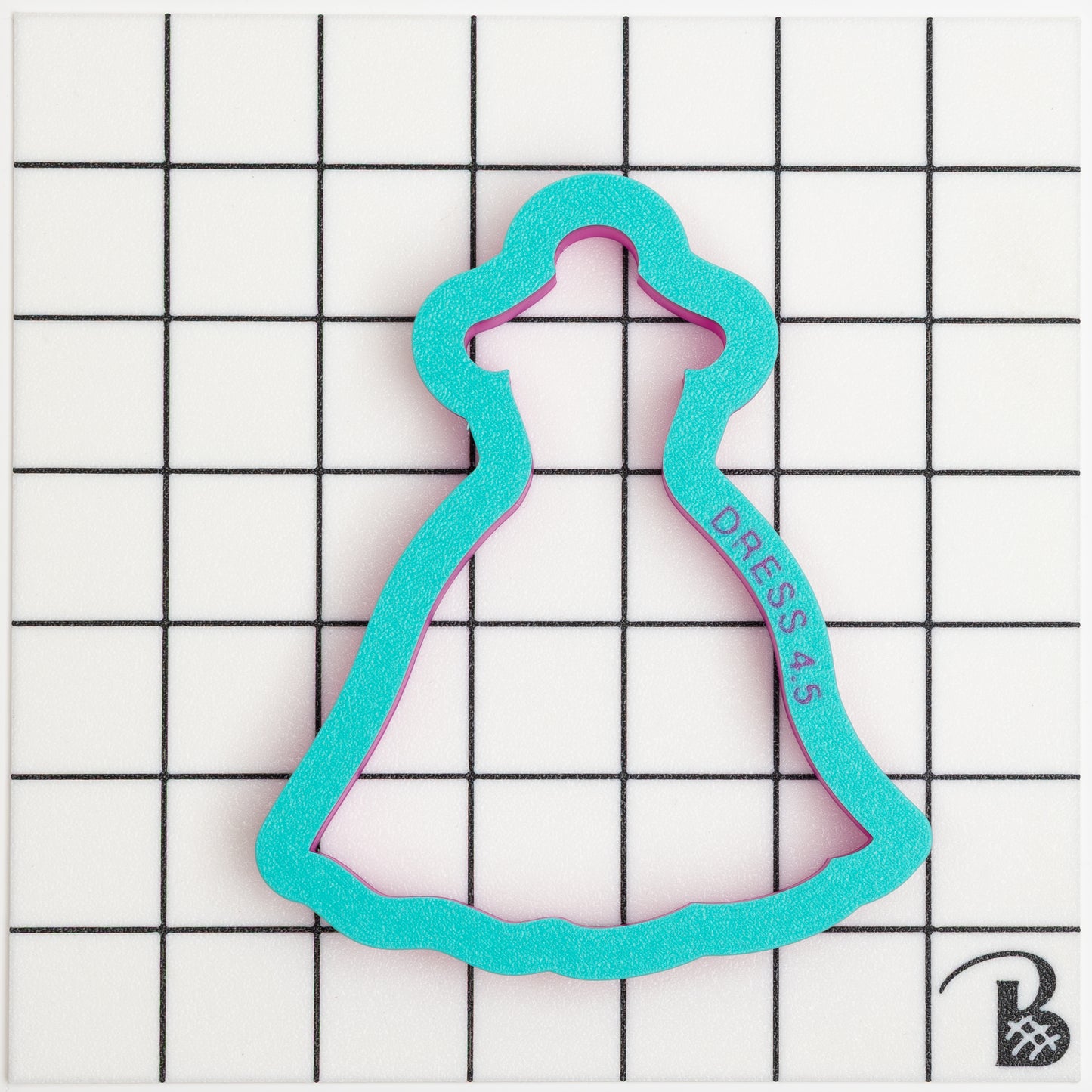 Wedding Dress on Hanger Cookie Cutter