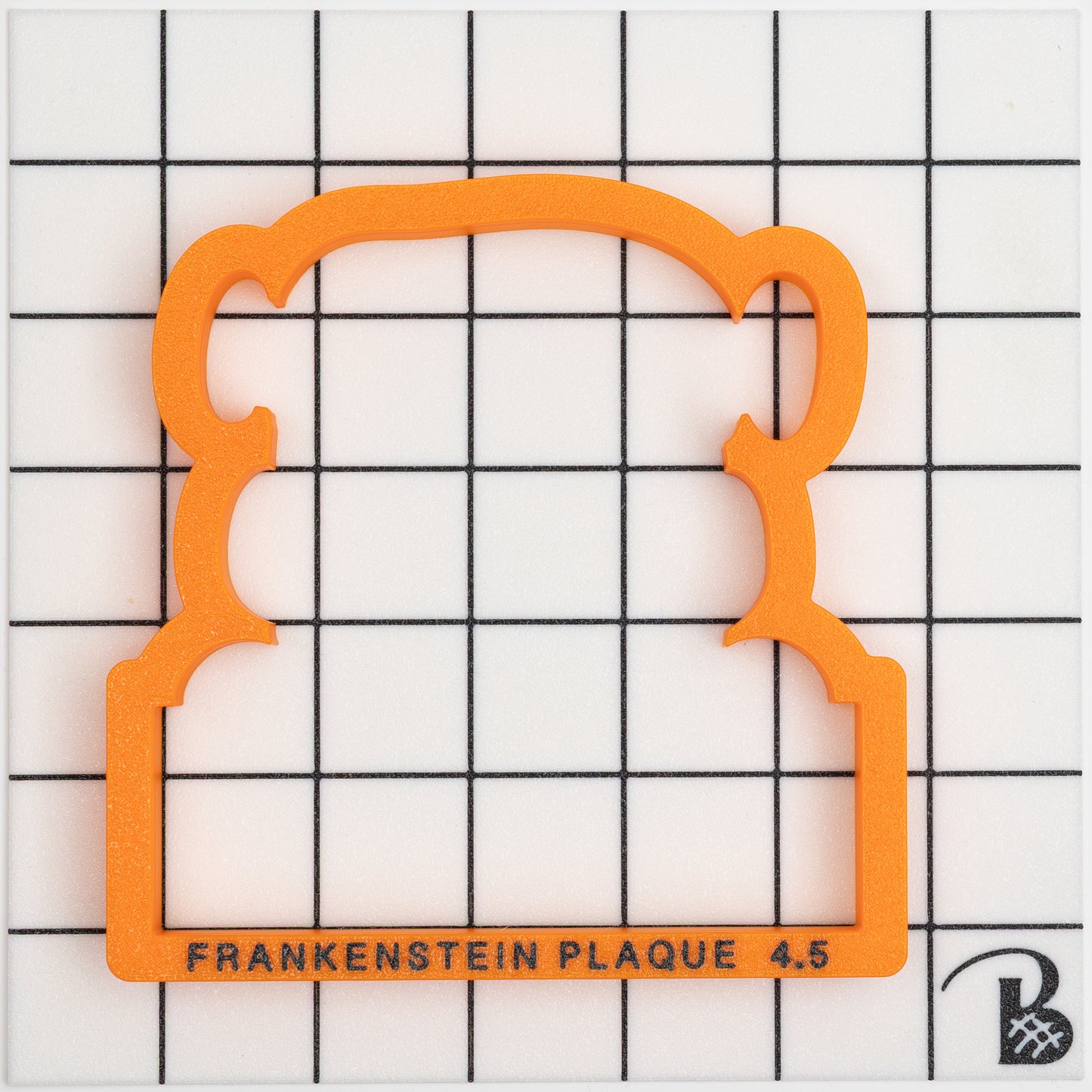 Frankenstein Personalized Name Plaque Cookie Cutter