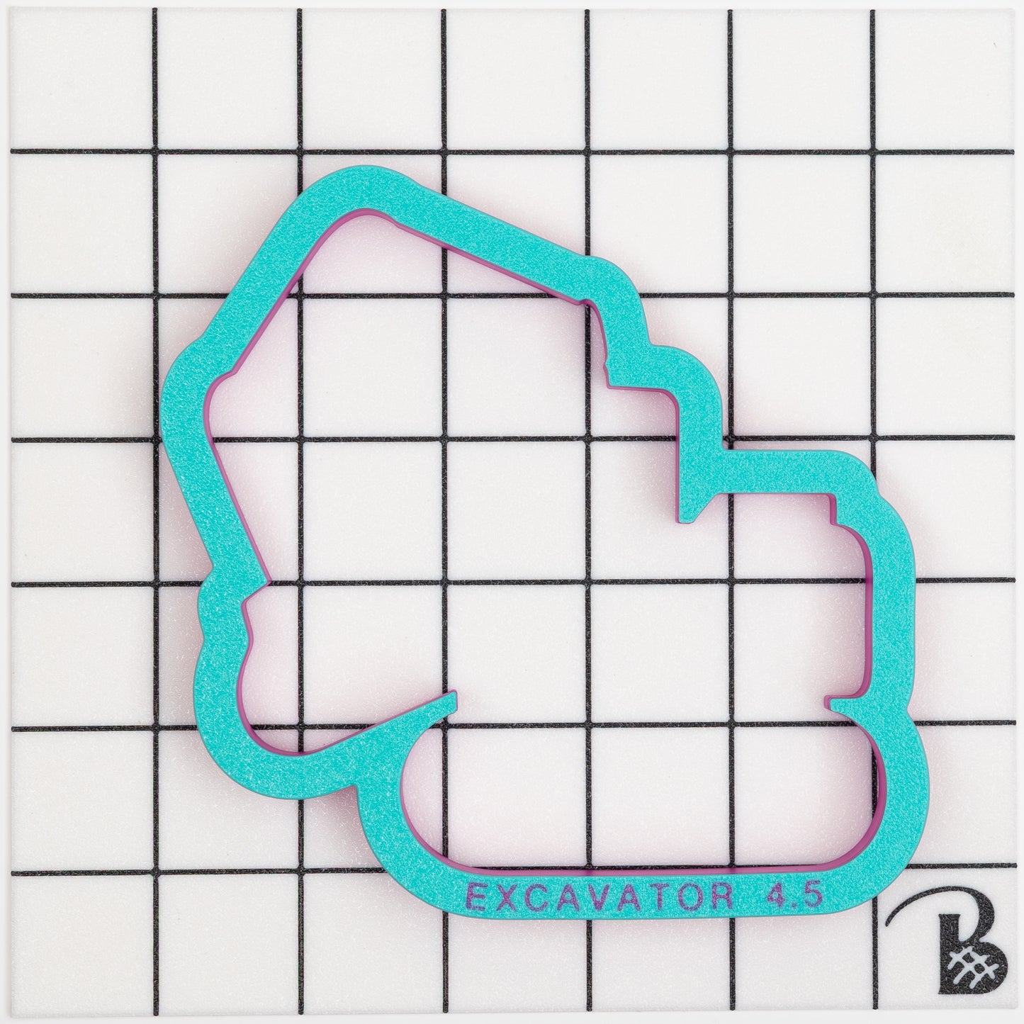 Backhoe Excavator Truck Cookie Cutter (my want to size down)