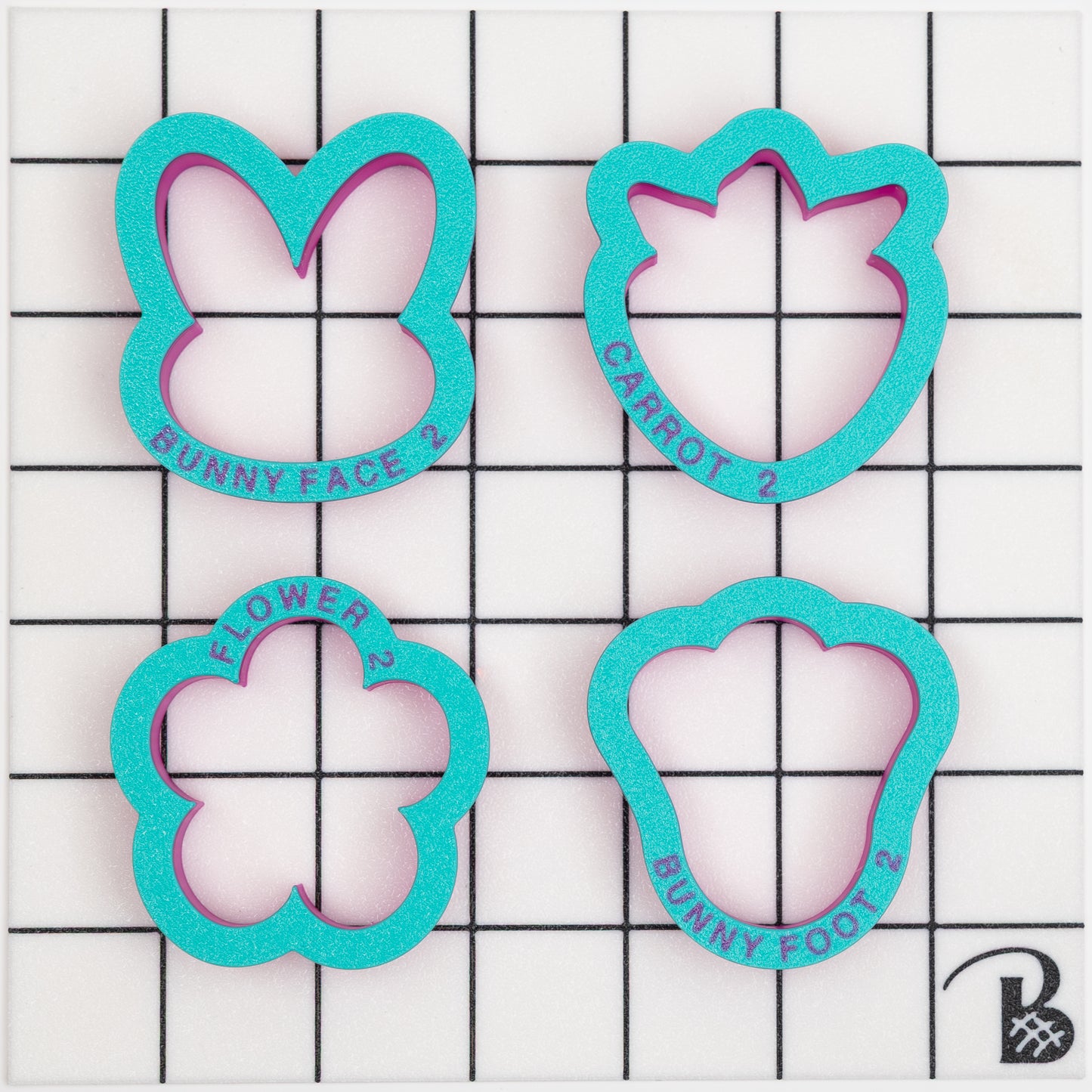 Chunky Easter Minis - Set of 6 Cookie Cutters (available in larger sizes too)