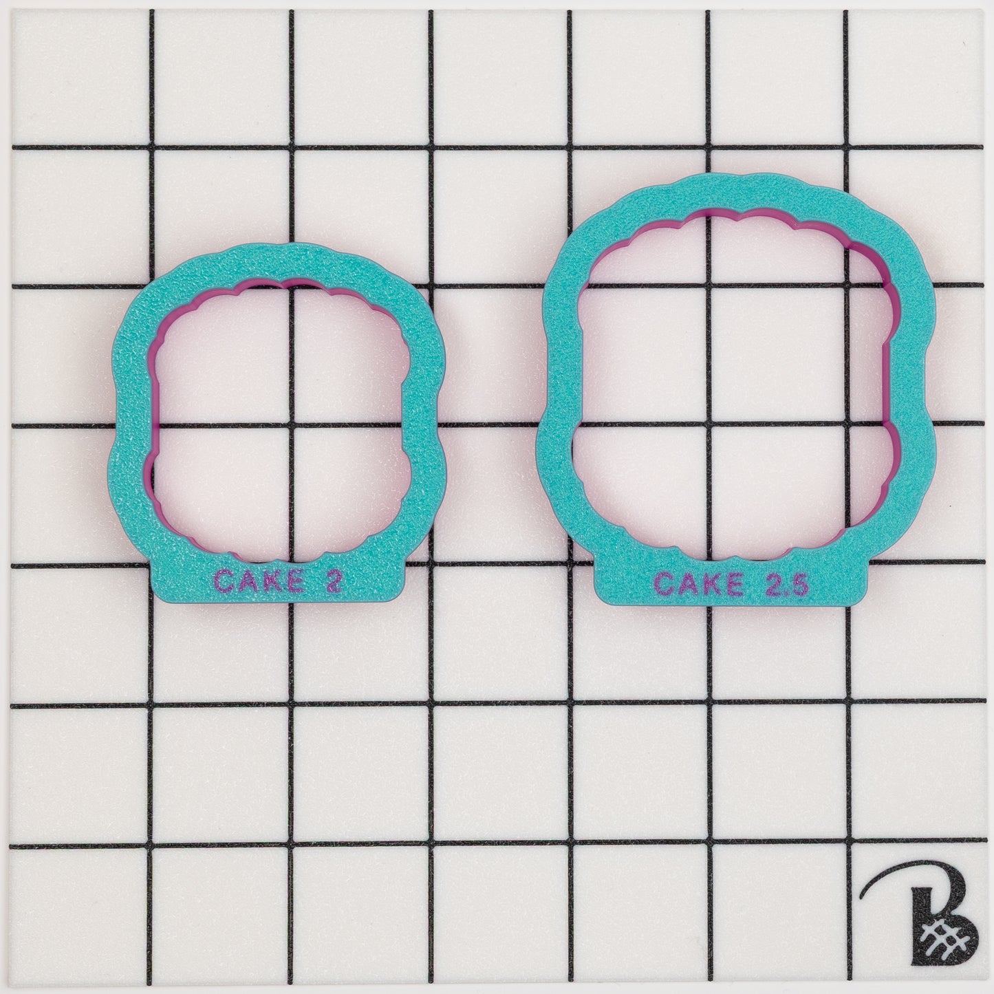 Round Decorated Cake Cookie Cutter