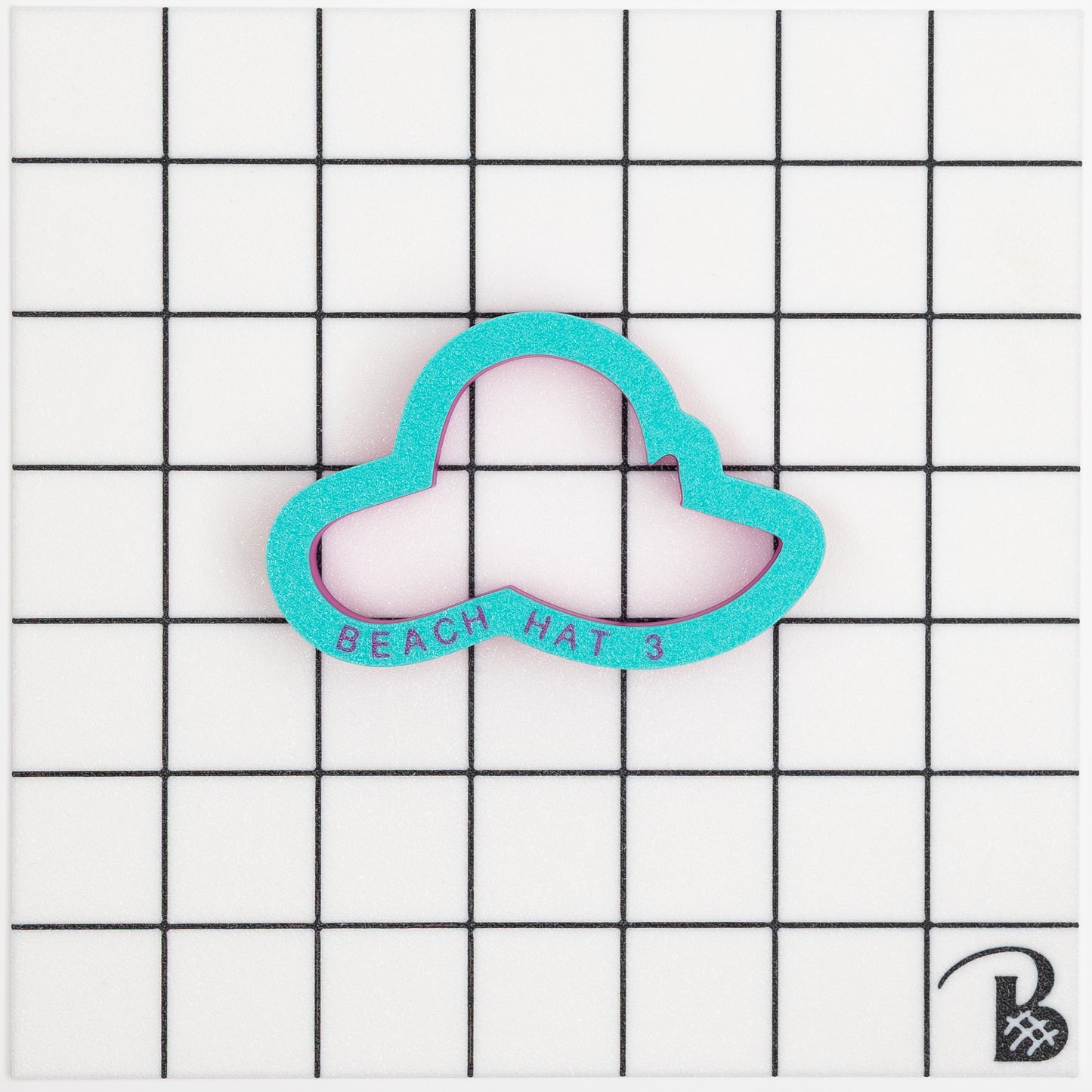 Floppy Beach Hat Cookie Cutter