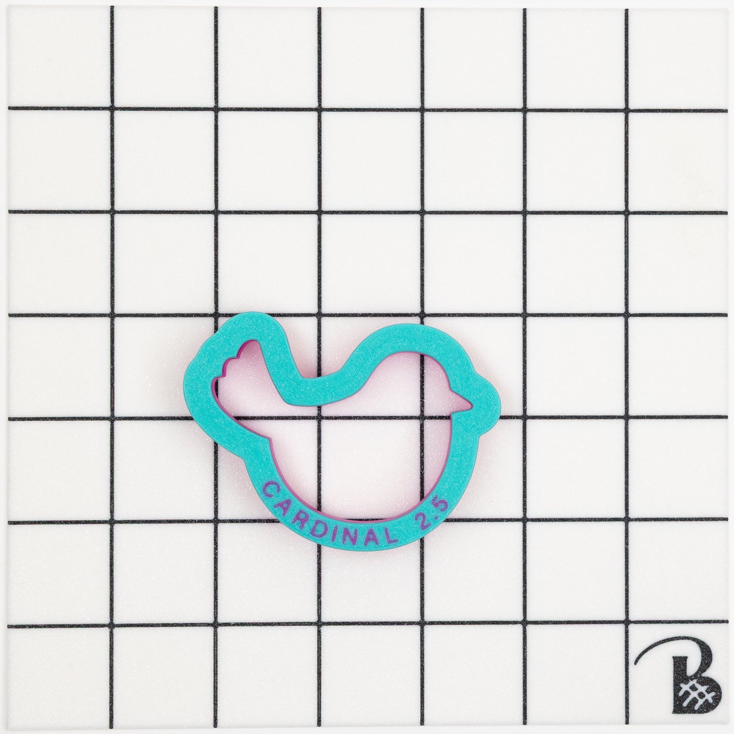 Cardinal Cookie Cutter (recommend sizing up)