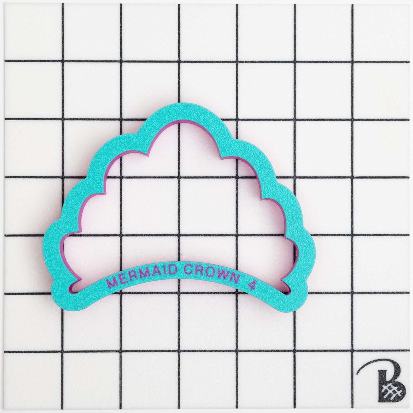 Mermaid Princess Crown Cookie Cutter