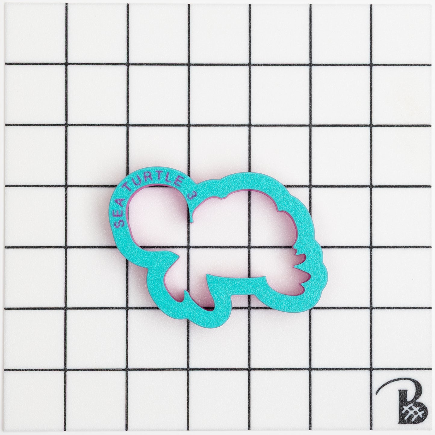 Sea Turtle (Side View) - Option 2 Cookie Cutter