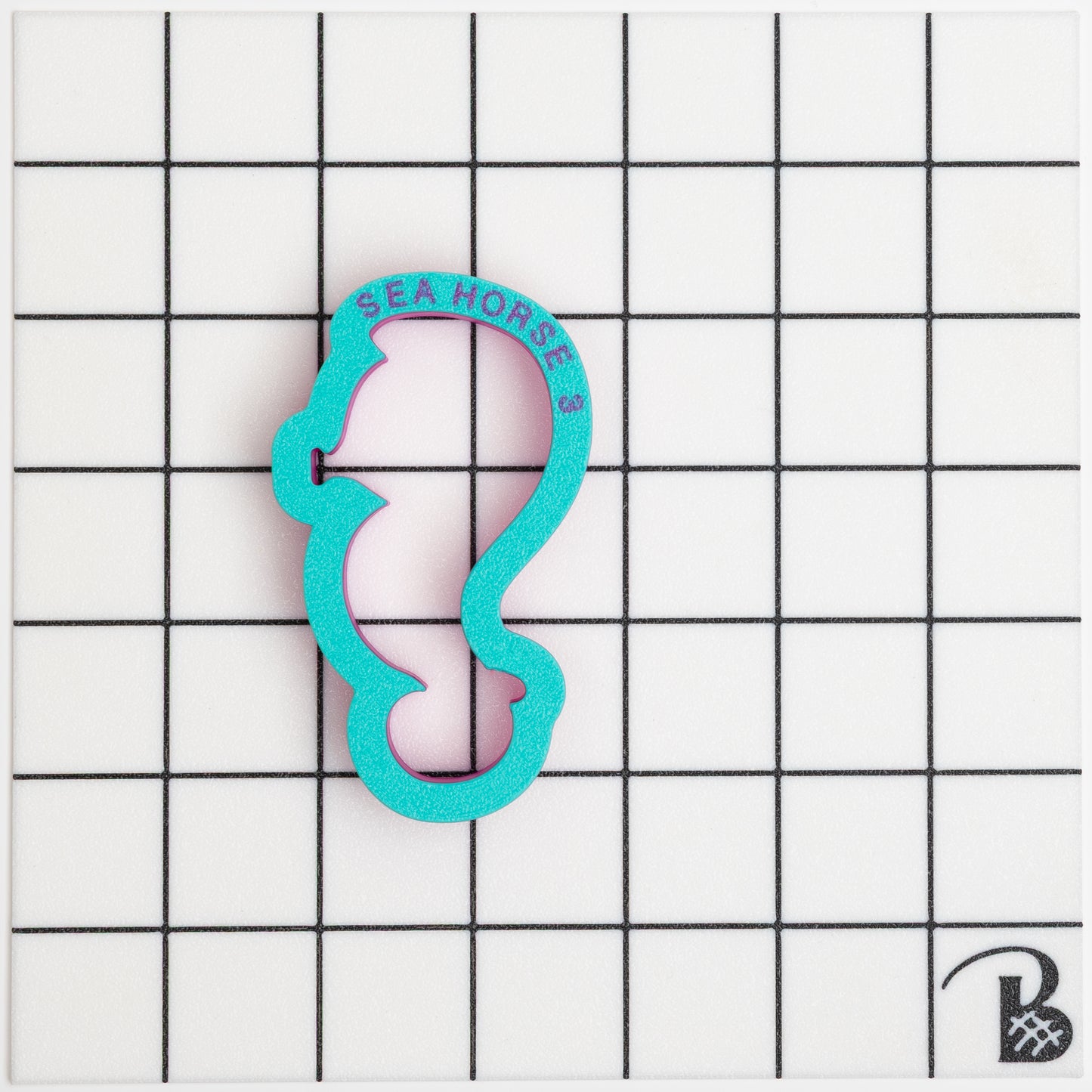 Seahorse Cookie Cutter (recommend sizing up)