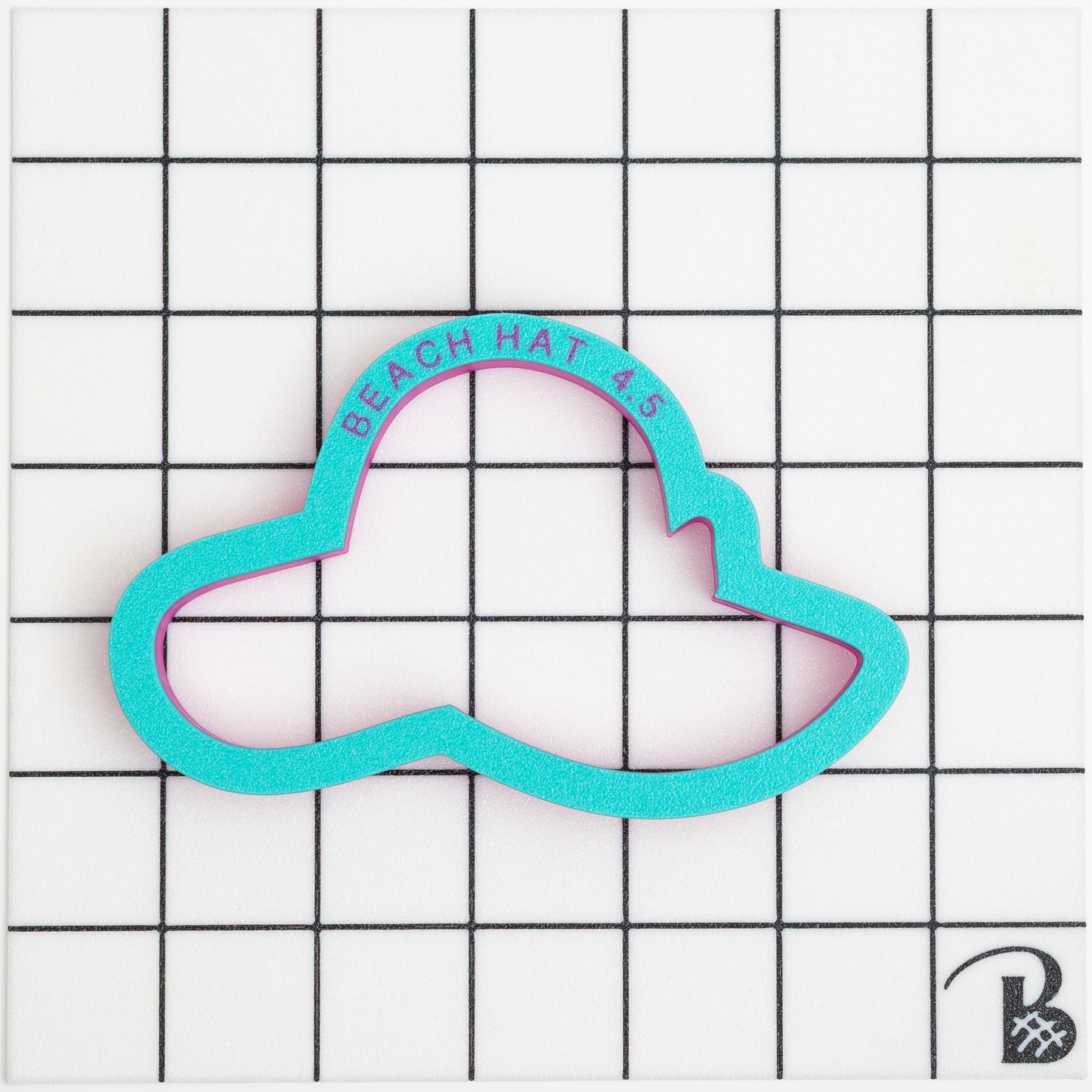 Floppy Beach Hat Cookie Cutter