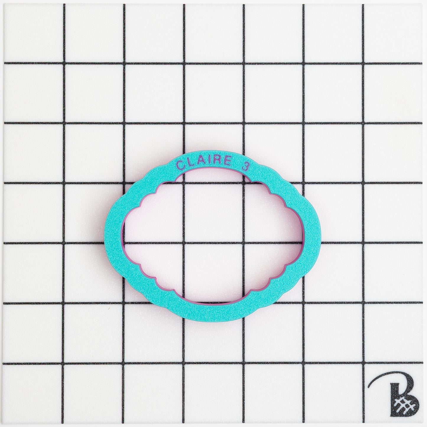 Claire Plaque Cookie Cutter