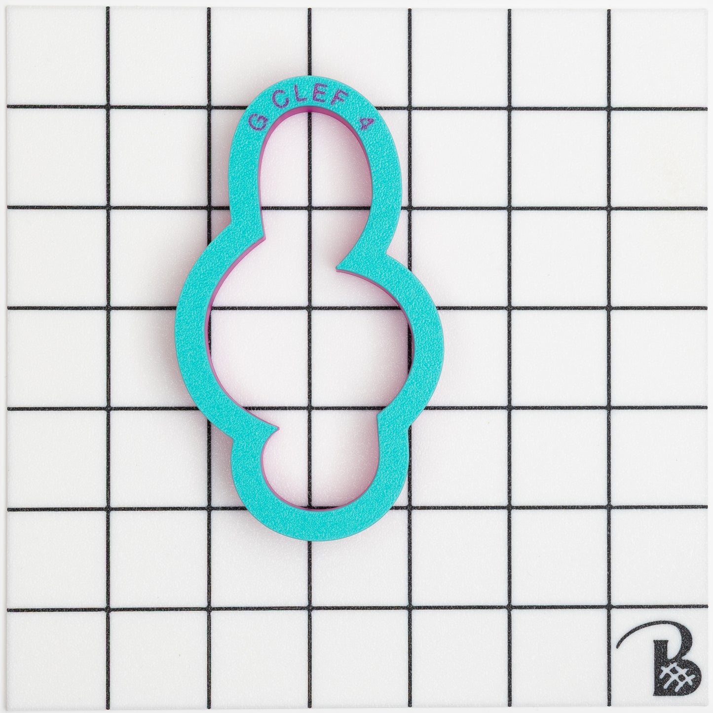 G Clef Cookie Cutter (recommend sizing up)