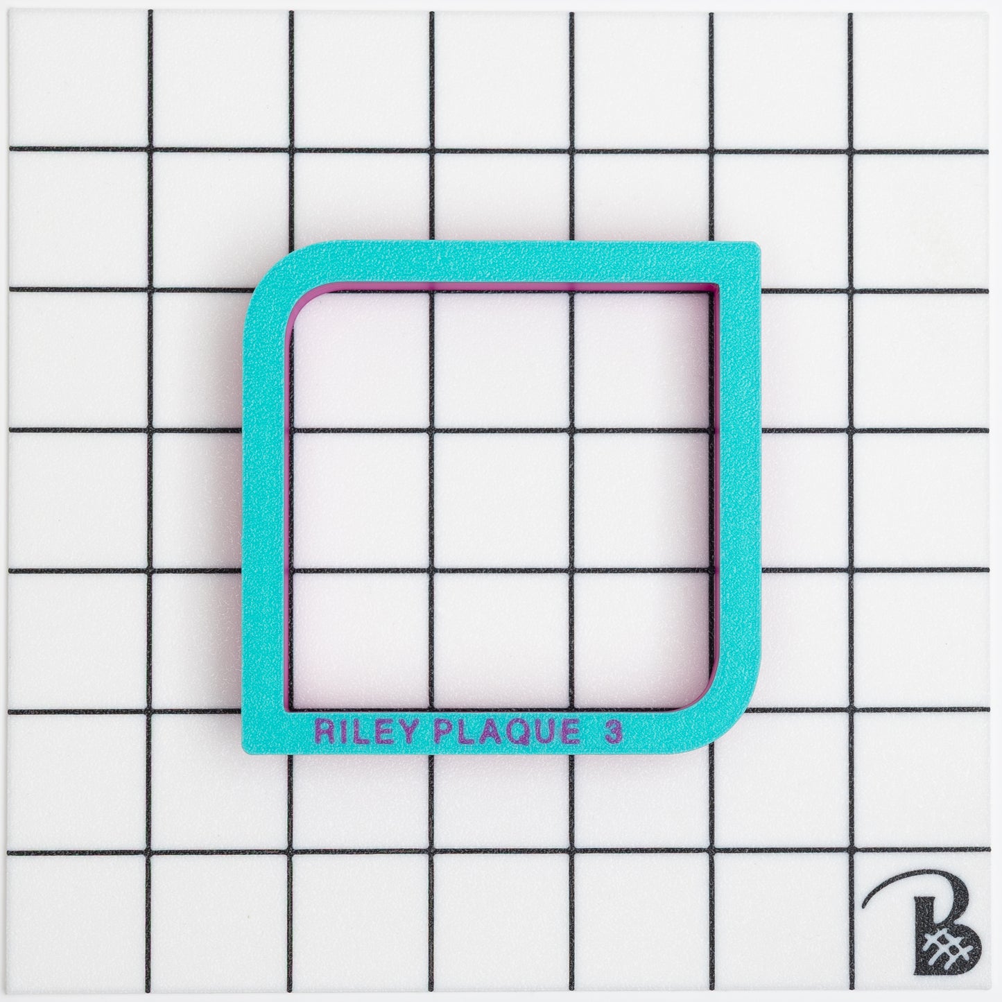 Riley Plaque Cookie Cutter