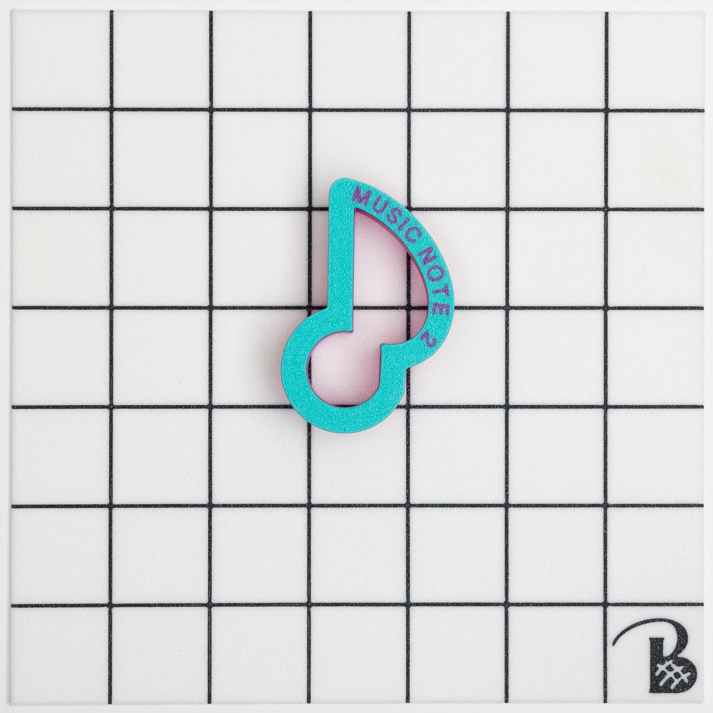 Music Note Cookie Cutter (recommend sizing up)