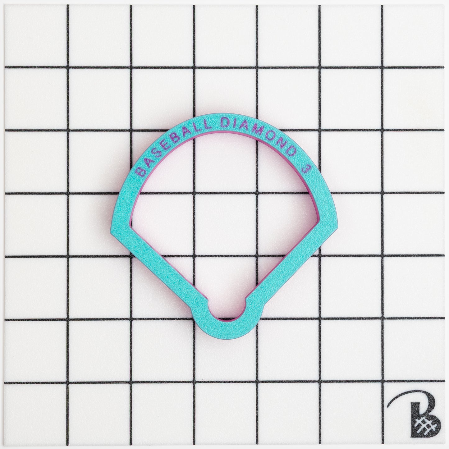 Baseball Diamond (version 1) Cookie Cutter