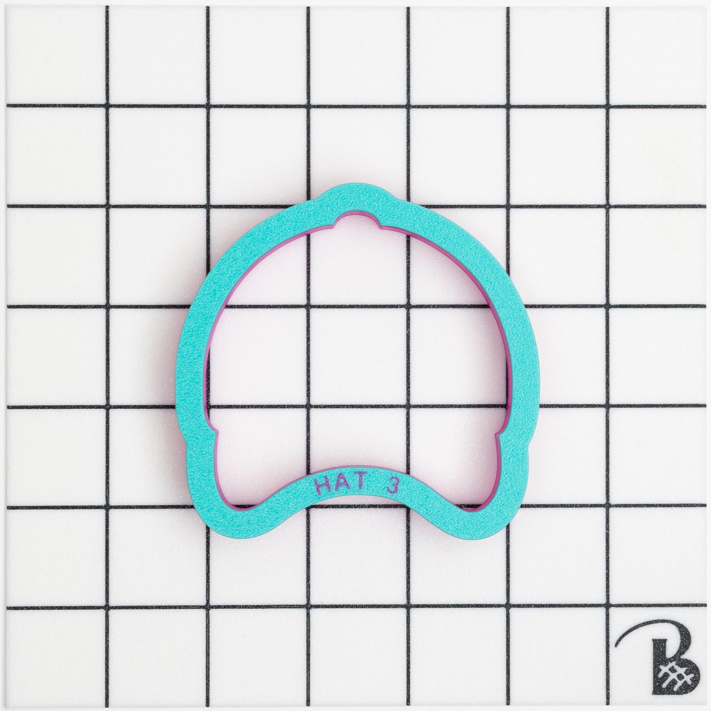 Baseball Cap/Hat Cookie Cutter (may want to size down)
