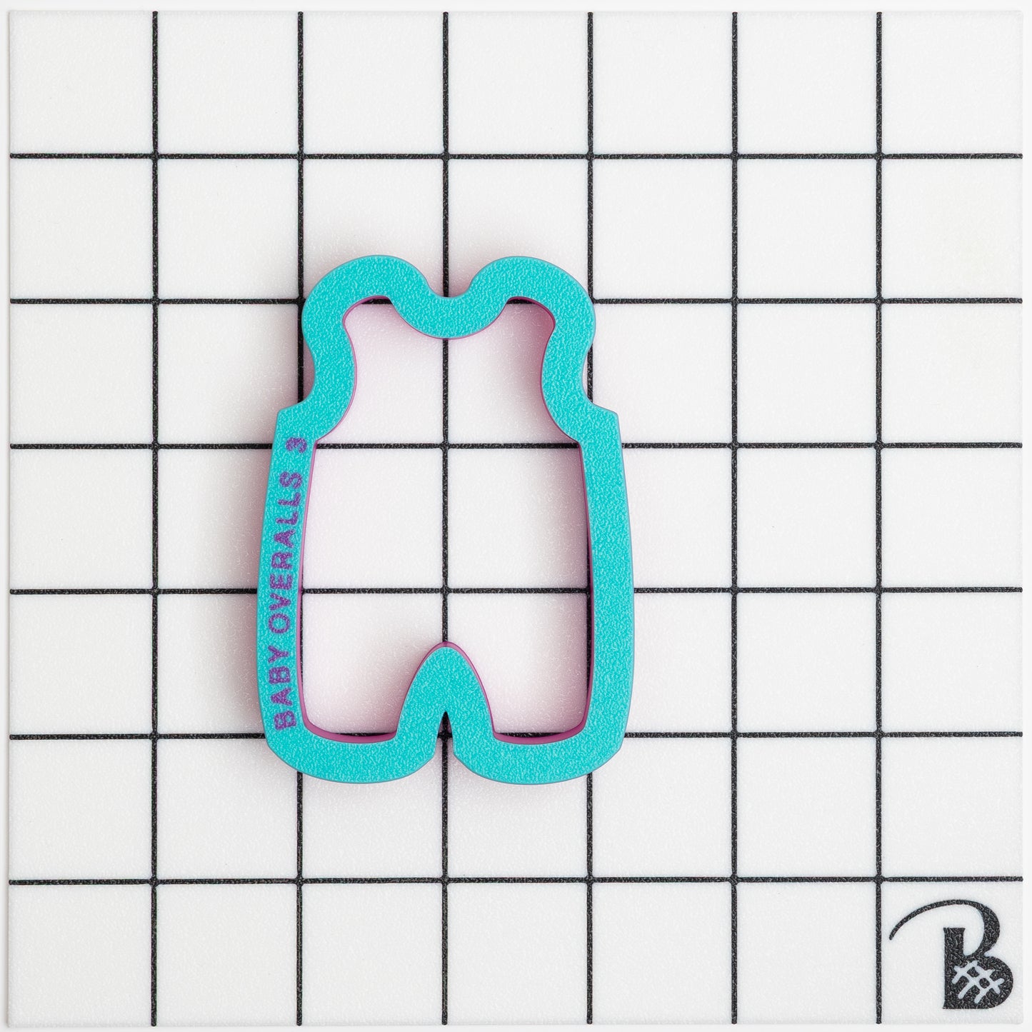 Baby Overalls Romper Cookie Cutter