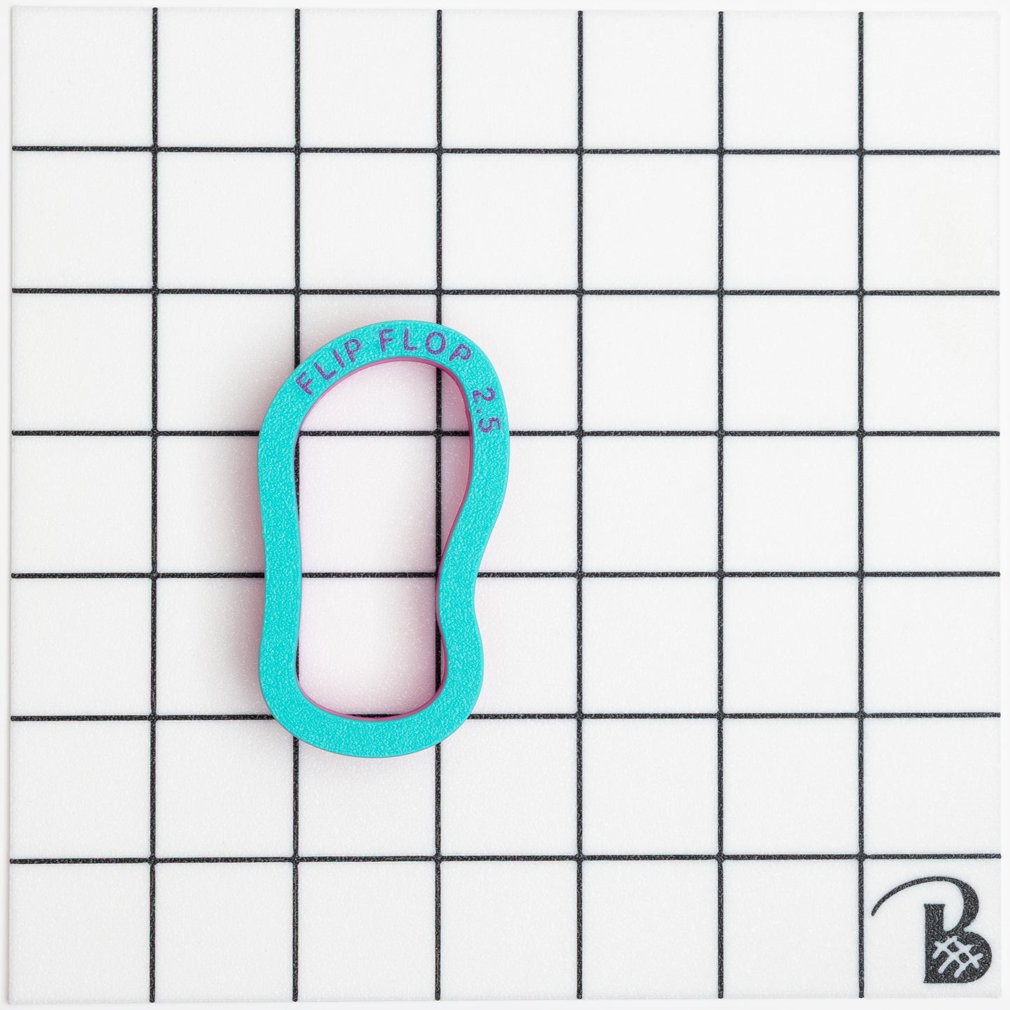 Single Flip Flop Cookie Cutter