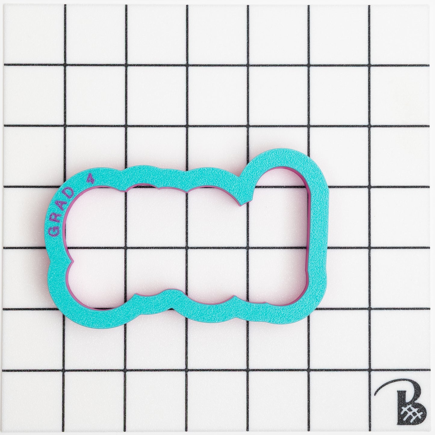 Grad Text Cookie Cutter (recommend sizing up)