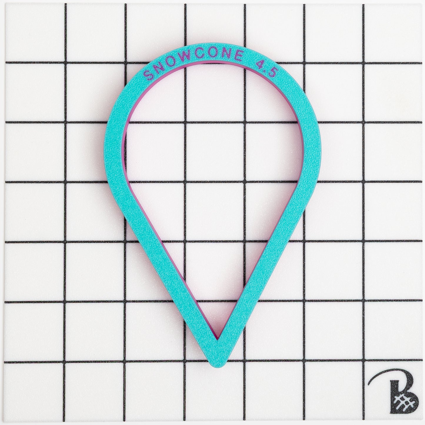 Snow Cone Cookie Cutter