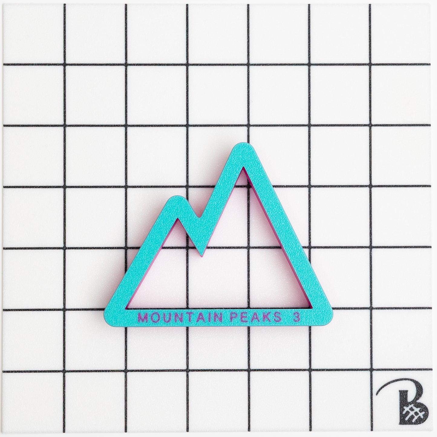 Pointed Mountains Cookie Cutter