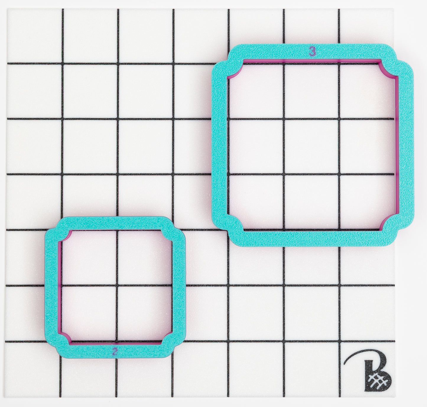Tapered Corner Square Plaque Cookie Cutter