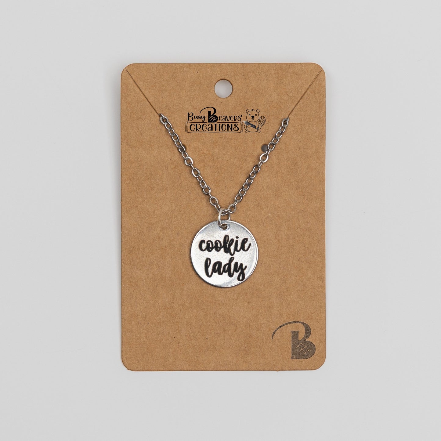 'Cookie Lady' Necklace